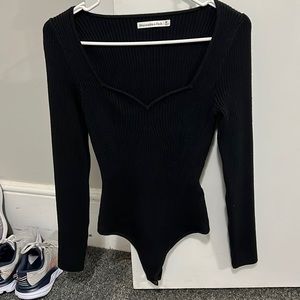 Abercrombie sweater body suit/ M